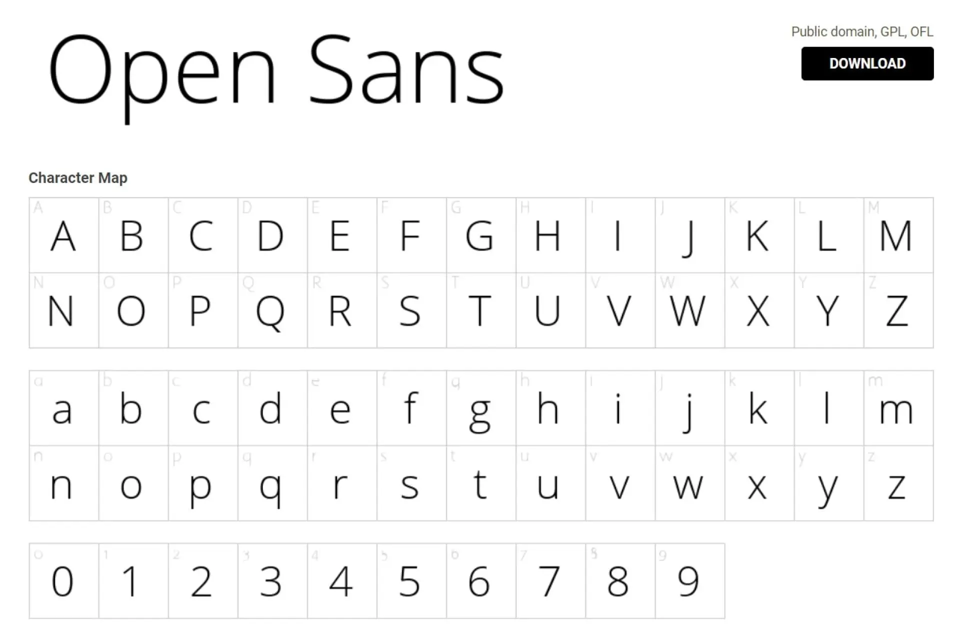 Memanfaatkan Font Open Sans